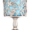 Dogwood Pedestal3-Wick Candle Holder