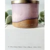 Tea Rose 3 Wick Candle 14.5 oz.