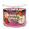 Pumpkin Apple 3-Wick Candle