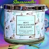 3-wick 14.5 oz Large Jar Candle MINT CHOCOLATE CHIP MILKSHAKE