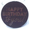 Message Lid to purchase with 3 Wick Candle HAPPY BIRTHDAY LID