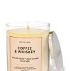 White BarnCoffee & WhiskeySingle Wick Candle