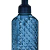 Faceted Blue Glass   Gentle Foaming Hand Soap Dispenser