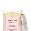 Champagne ToastSingle Wick Candle