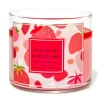 Strawberry Pound cake 3 Wick Candle