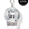 Noise-making Spinning Disco Ball