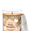 White PumpkinSingle Wick Candle